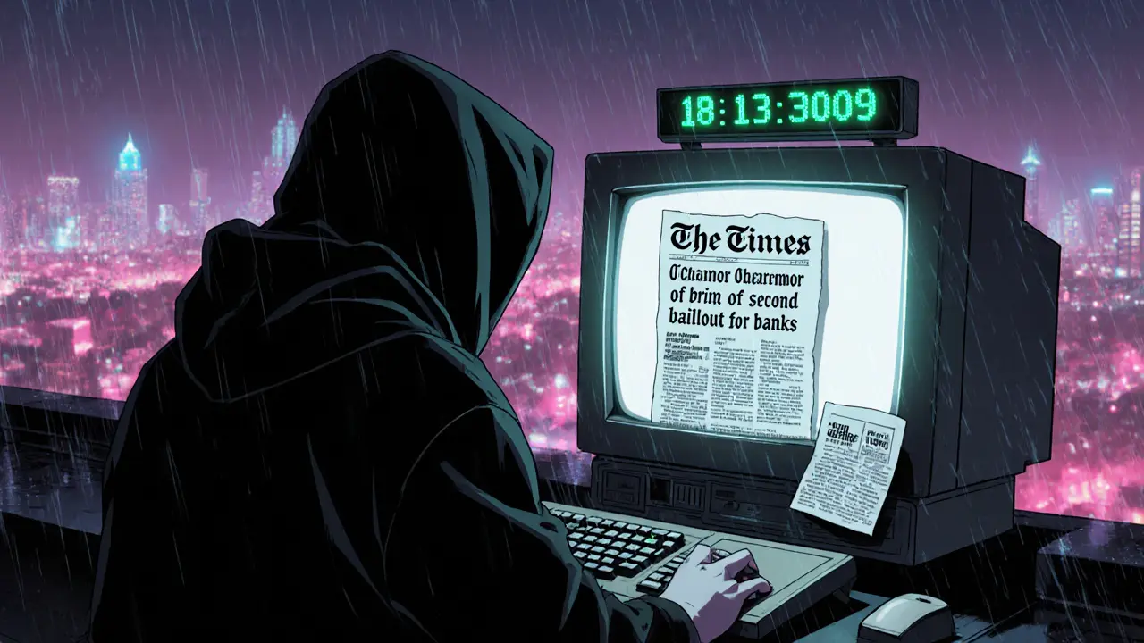 Why the Bitcoin Genesis Block Timestamp Matters