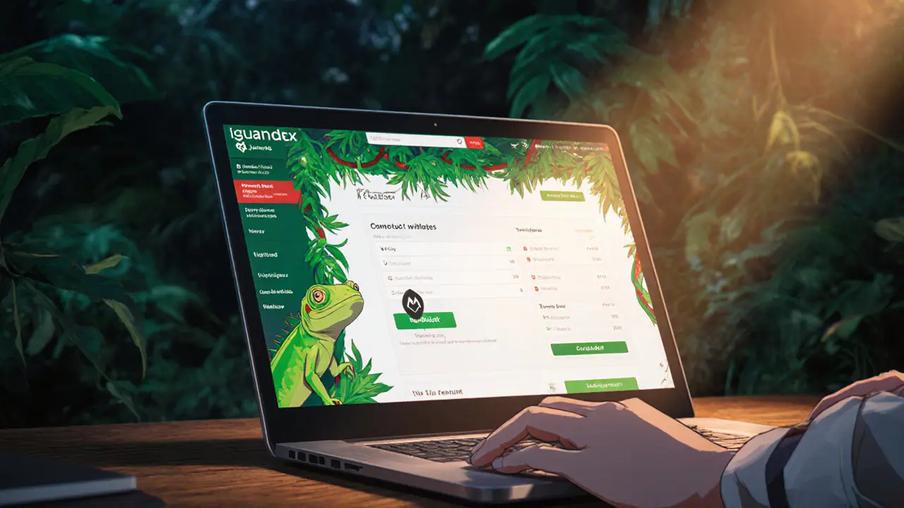 IguanaDEX Crypto Exchange Review - In‑Depth Look at Features, Safety & Fees