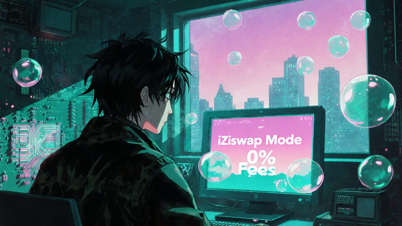 iZiswap (Mode) Crypto Exchange Review: Zero Fees, Tiny Liquidity, and Real-World Risks