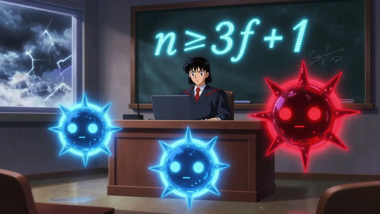 How Many Faulty Nodes Can BFT Systems Tolerate? The Math Behind Blockchain Consensus