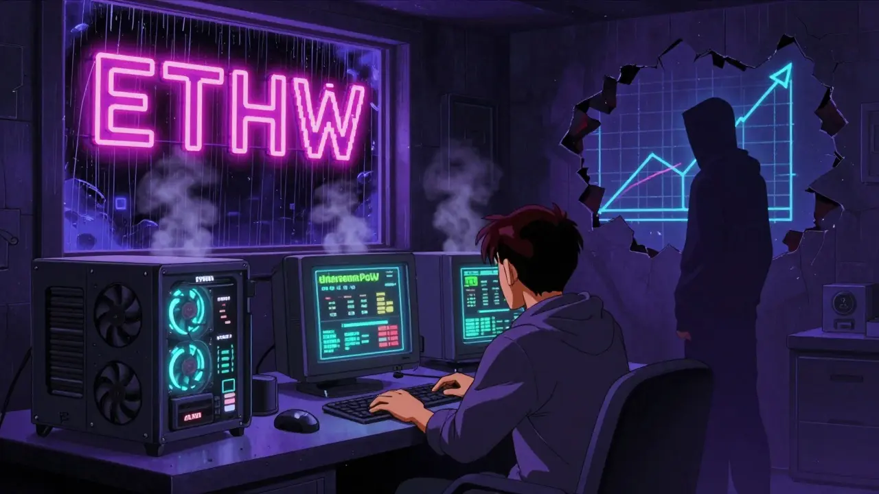 What is EthereumPoW (ETHW) crypto coin?