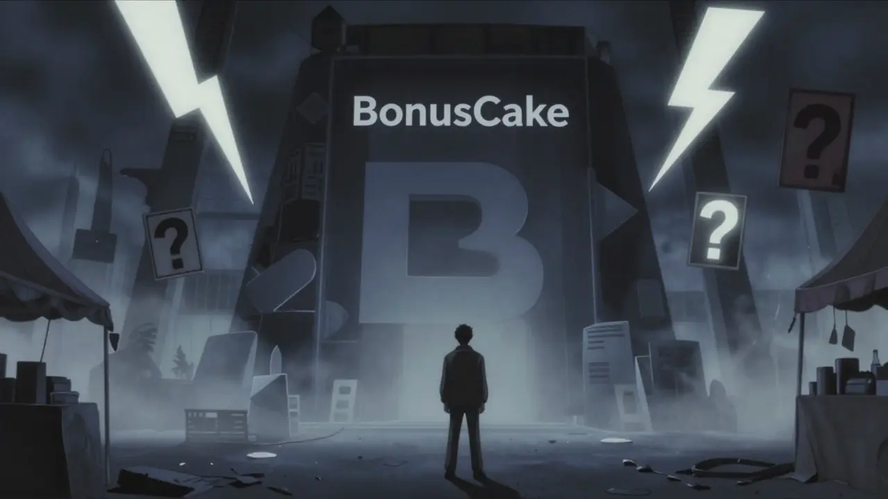 Moody 90s anime illustration of crypto investment risks and uncertainty